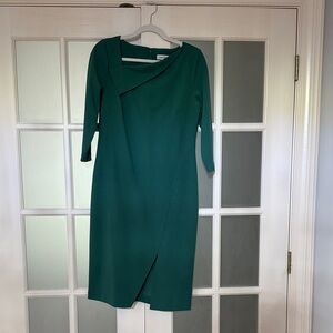 Calvin Klein Teal Long Sleeve Dress